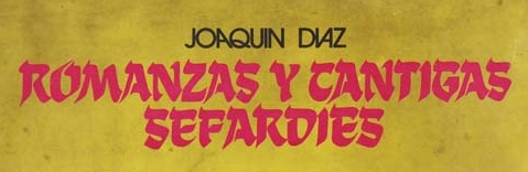 1971 Romanzas y Cantigas Sefardies - Recortada