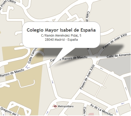 Colegio Mayor Isabel de España (Madrid) - Ubicación