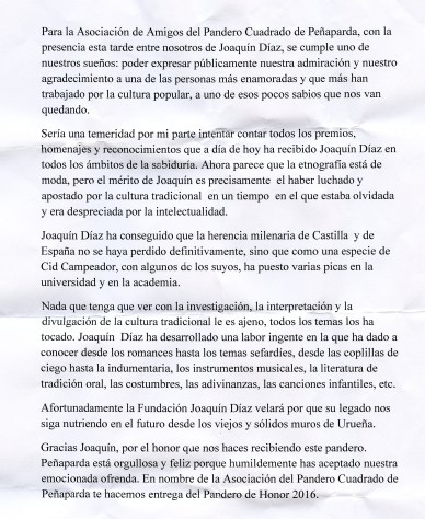 Texto Asociación amigos Pandero Cuadrado (31-7-16) RECORTADO